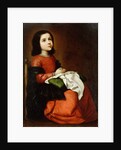 Virgin Mary as a Child by Francisco de Zurbaran