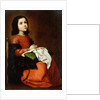 Virgin Mary as a Child by Francisco de Zurbaran