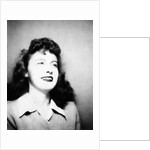 Young woman portrait, ca. 1940 by Anonymous