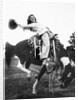 Young woman on phony pony, ca. 1940 by Anonymous