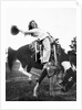 Young woman on phony pony, ca. 1940 by Anonymous