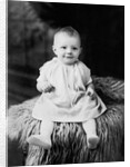 Baby girl portrait, ca. 1928. by Anonymous
