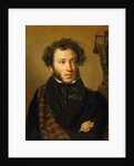 Portrait of A. S. Pushkin by Orest Adamovich Kiprensky