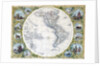 Map of the Western Hemisphere by John Tallis