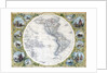 Map of the Western Hemisphere by John Tallis