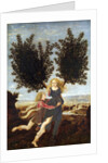 Apollo and Daphne by Antonio del Pollaiuolo