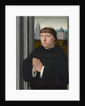 An Augustinian Friar Praying by Gerard David