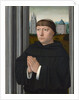 An Augustinian Friar Praying by Gerard David