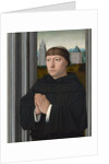 An Augustinian Friar Praying by Gerard David