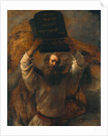 Moses with the Ten Commandments by Rembrandt van Rijn