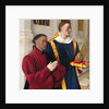 Etienne Chevalier with St. Stephen by Jean Fouquet