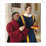 Etienne Chevalier with St. Stephen by Jean Fouquet