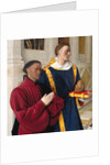 Etienne Chevalier with St. Stephen by Jean Fouquet