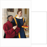Etienne Chevalier with St. Stephen by Jean Fouquet