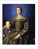 Portrait of Eleanor of Toledo with Her Son Giovanni by Angelo Bronzino