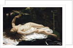 Woman with a Parrot by Gustave Courbet