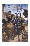 Young Knight in a Landscape (Portrait of a Knight) by Vittore Carpaccio