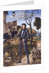 Young Knight in a Landscape (Portrait of a Knight) by Vittore Carpaccio