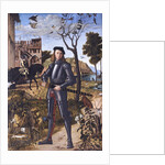 Young Knight in a Landscape (Portrait of a Knight) by Vittore Carpaccio