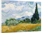 Wheat Field with Cypresses by Vincent Van Gogh