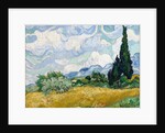 Wheat Field with Cypresses by Vincent Van Gogh