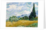 Wheat Field with Cypresses by Vincent Van Gogh