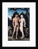 Adam and Eve in Paradise (The Fall) by Lucas Cranach the Elder