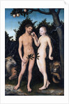Adam and Eve in Paradise (The Fall) by Lucas Cranach the Elder
