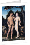 Adam and Eve in Paradise (The Fall) by Lucas Cranach the Elder