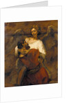 Jacob Wrestling with the Angel by Rembrandt van Rijn