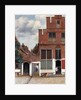 The Little Street (View of Houses in Delft) by Johannes Vermeer