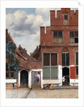 The Little Street (View of Houses in Delft) by Johannes Vermeer