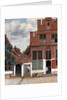 The Little Street (View of Houses in Delft) by Johannes Vermeer