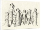 Victorian engraving of dolls by Anonymous