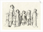 Victorian engraving of dolls by Anonymous