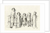 Victorian engraving of dolls by Anonymous