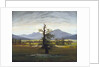 The Solitary Tree (Village Landscape in Morning Light) by Caspar David Friedrich