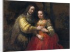 Portrait of a Couple as Figures from the Old Testament (The Jewish Bride) by Rembrandt van Rijn