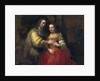Portrait of a Couple as Figures from the Old Testament (The Jewish Bride) by Rembrandt van Rijn