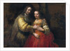 Portrait of a Couple as Figures from the Old Testament (The Jewish Bride) by Rembrandt van Rijn