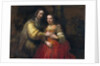 Portrait of a Couple as Figures from the Old Testament (The Jewish Bride) by Rembrandt van Rijn