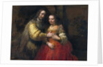 Portrait of a Couple as Figures from the Old Testament (The Jewish Bride) by Rembrandt van Rijn