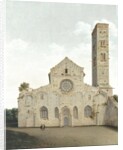 The West Facade of the Church of Saint Mary in Utrecht by Pieter Saenredam