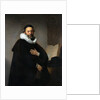 Portrait of Johannes Wtenbogaert, Remonstrant Minister by Rembrandt van Rijn