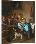 Children Teaching a Cat to Dance (The Dancing Lesson) by Jan Steen