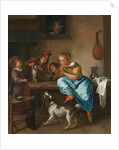 Children Teaching a Cat to Dance (The Dancing Lesson) by Jan Steen