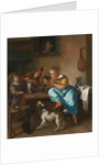Children Teaching a Cat to Dance (The Dancing Lesson) by Jan Steen