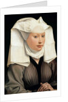Portrait of a Young Woman by Rogier van der Weyden