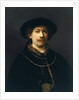 Self-Portrait with a Hat and Two Chains by Rembrandt van Rijn