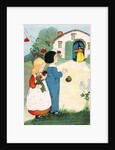 Hansel and Gretel see the witch by Anonymous